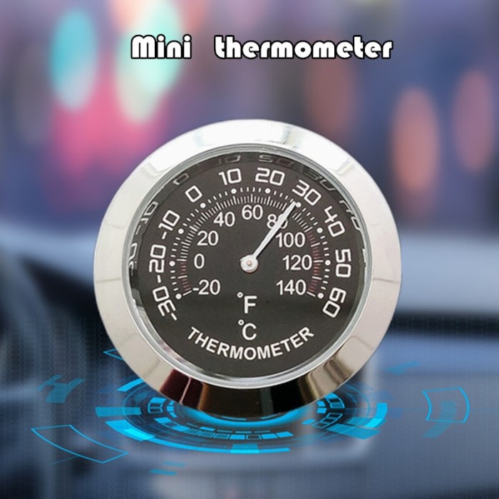 

Odatime Mini Thermometer Car Interior Decoration Automobile Kamjay