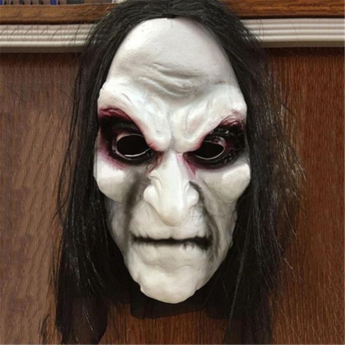 CODTopeng Halloween Nenek Sihir Prank Party topeng seram nenek sihir valak zombie with halloween
