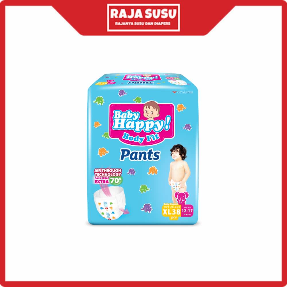BABY HAPPY PANTS XL38 JUMBO - RAJA SUSU