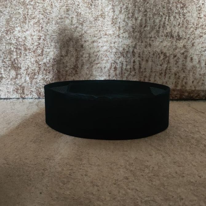 Songkok Hitam Polos Tinggi 7 cm I Peci Kopiah Hitam