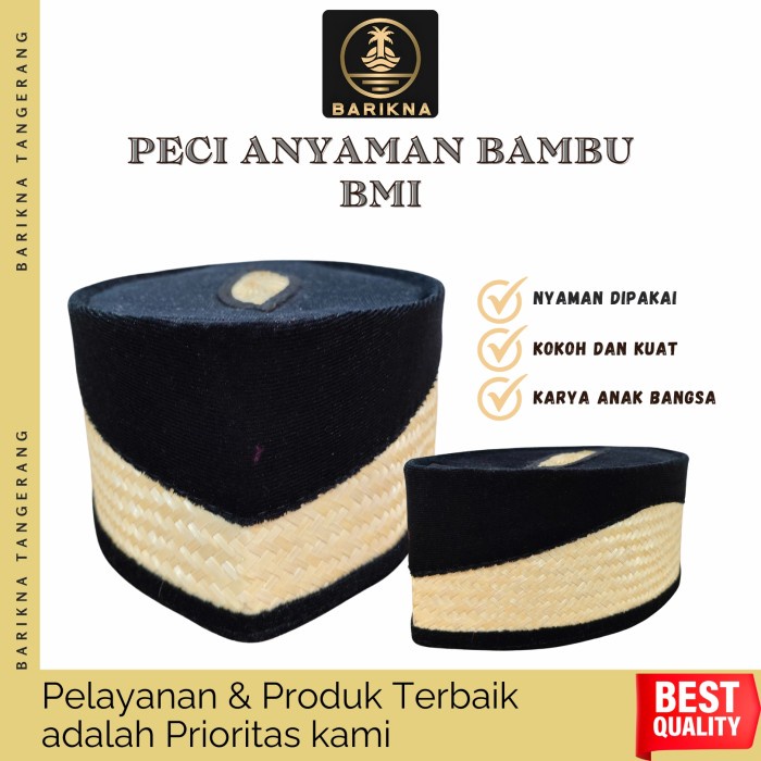 TERBARU PECI/SONGKOK/PECI BAMBU/PECI BAMBU ANYAMAN/PECI BAMBU BMI