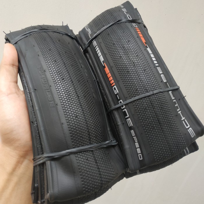 Promo Ban Luar Schwalbe G One Speed 700X30C Black Not Tanwall Skinwall 35C