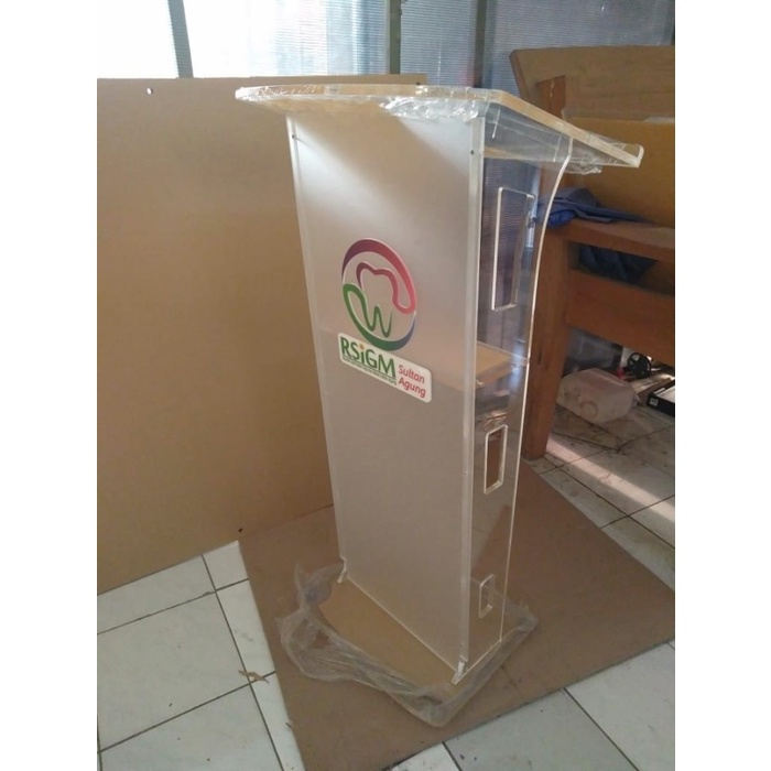 TERBARU Podium Akrilik CSPD18 - Mimbar Akrilik