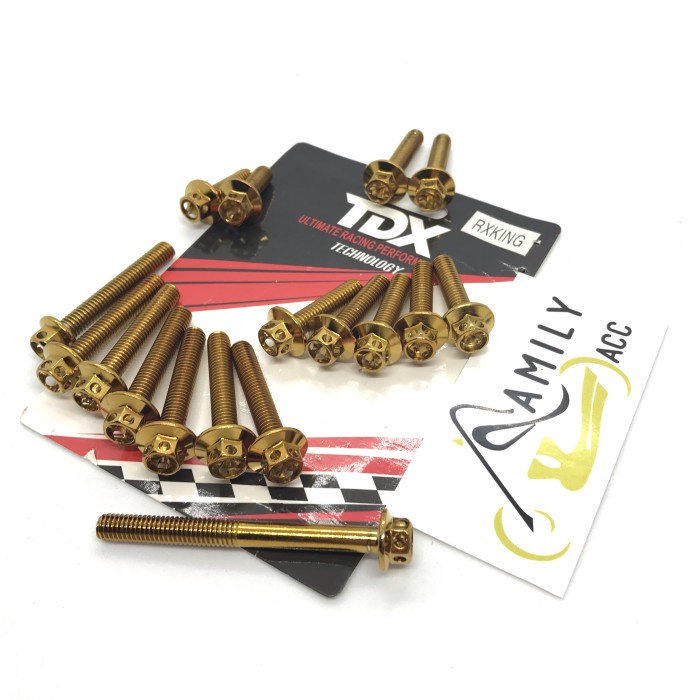 Baut Blok Kalter Rx King Probolt Stainless Tdx Original Yamaha Rx King