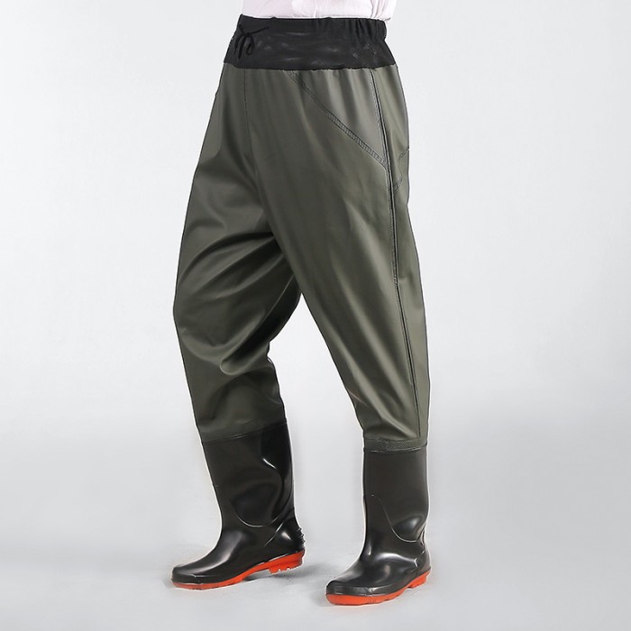 Sepatu Boots Petani Sawah Panjang 110cm Anti Keong Karet Waterproof