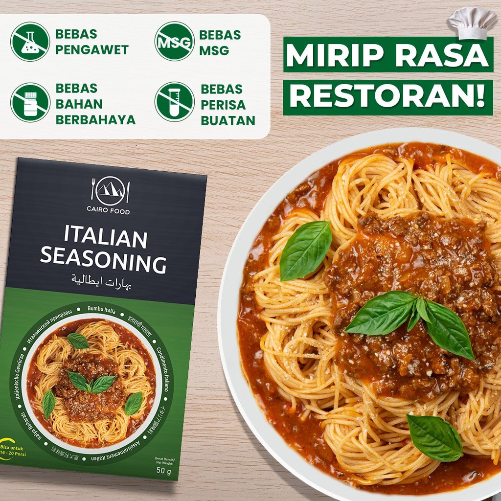 

Bumbu Italia Premium Untuk Profesional - Cairo Food