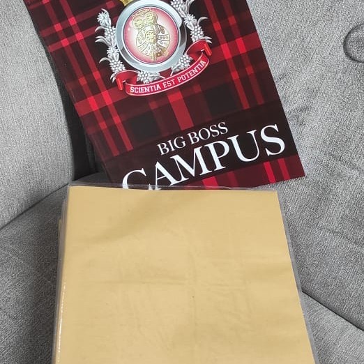 

Buku Tulis Big Boss Isi 50 Lembar Sudah Disampul Coklat Dan Plastik