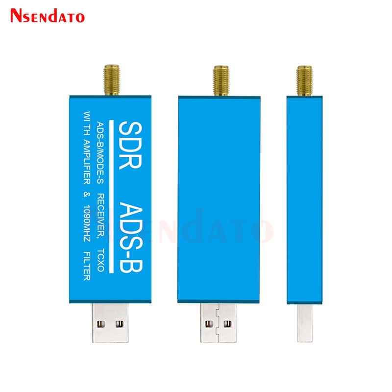 EYE RTL2832U ADS-B Mode-S USB SDR TV Receiver Built-in RF Amplifier 1090MHz Bandpass Filter Radio SD