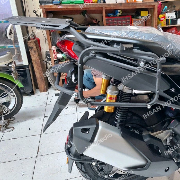 New  Breket Braket Top Box dan Side Box SB2000 PNP Honda ADV 160 I-MotoTech