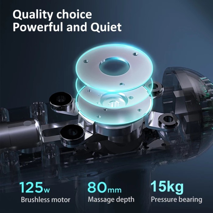 Alat Pijat Booster (Booster Massage Gun)