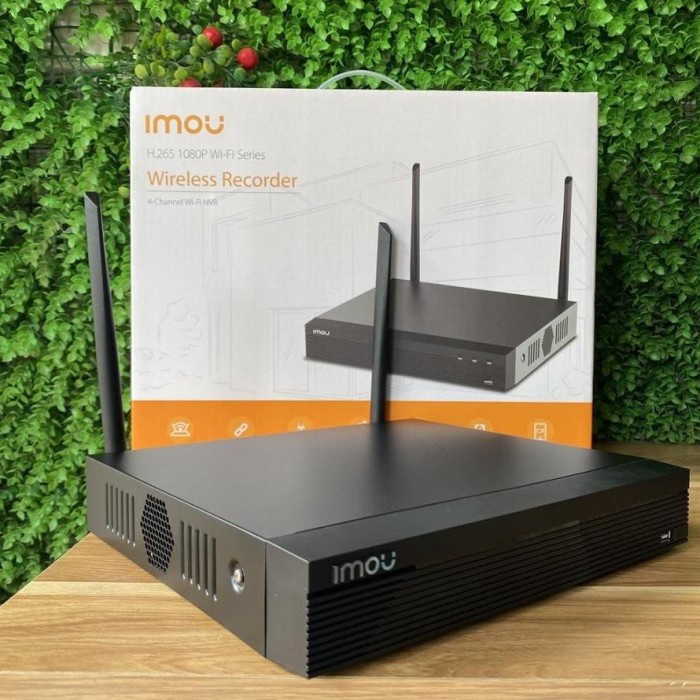 Nvr 8Ch Imou Support Bardi Tapo Imou Dahua Hikvision Cctv / Dc Ups 12V