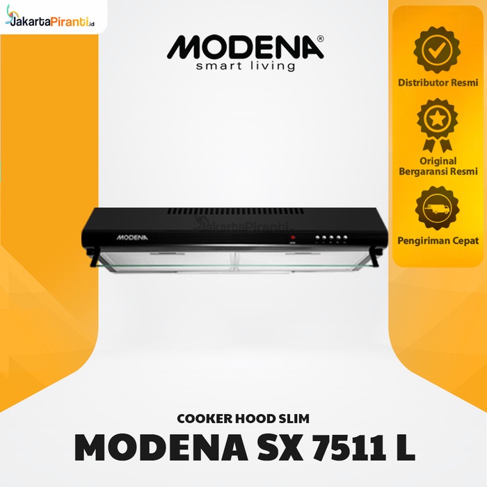 COOKER HOOD MODENA SX 7511 L SLIM HOOD MODENA 70 CM