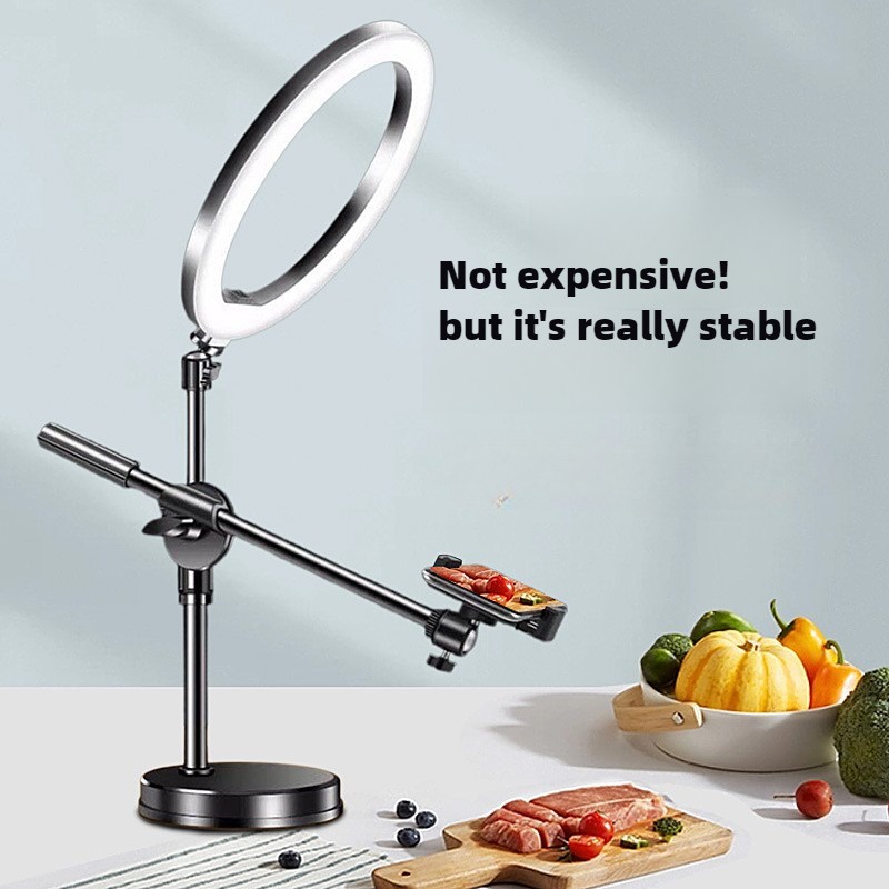 QCOOL Bracket Professional Overhead Shooting Mobile Phone Desktop Shooting Live Photo Tripod Recordi