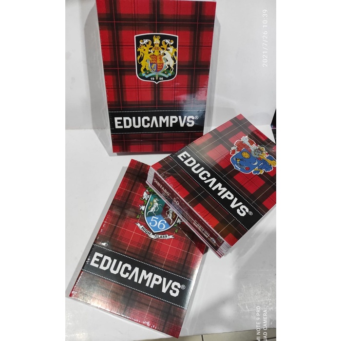 

Buku Tulis Campus / Boxy Sintaro Locomotif 1 Pack Isi 50 Lbr 10 Buku