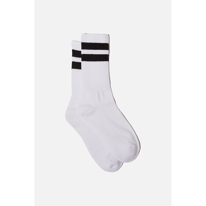 Cotton On - Kaos Kaki Pria - Essential Active Sock Stripe
