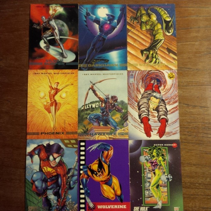 Kartu Marvel Masterpieces '93 Card