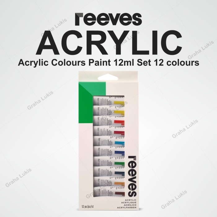 

Sale Reeves Acrylic Colour Set 12