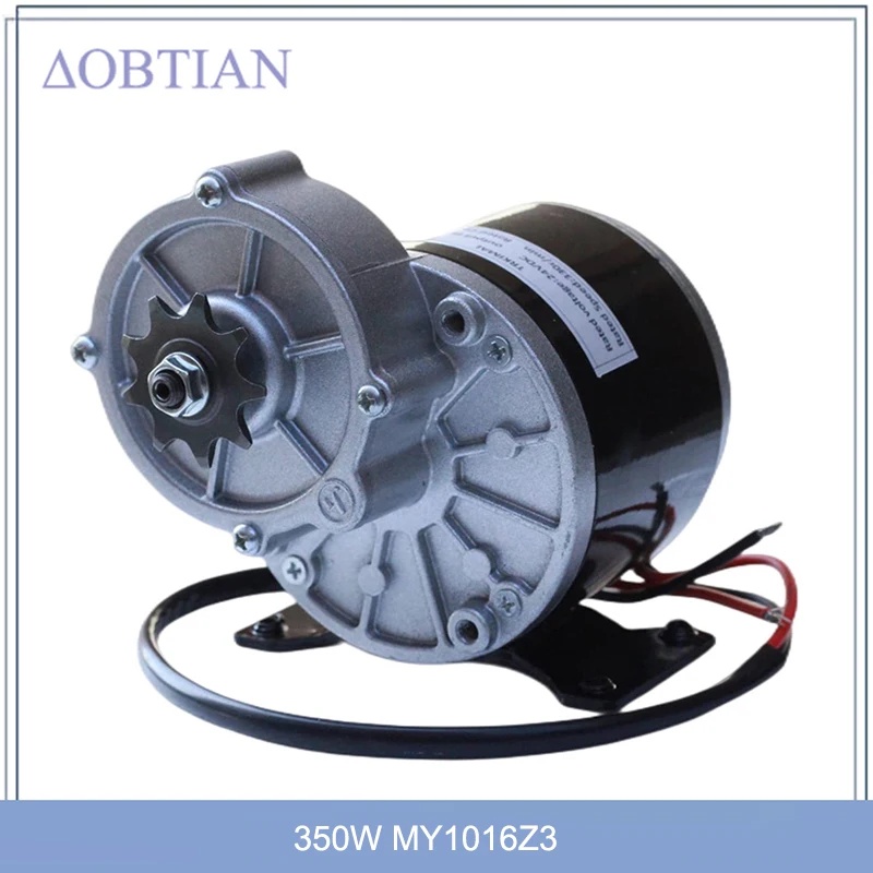 KYOMA 24V 36V 350W MY1016Z3 Gear DC Motor Brushed Motor Electric Wheelchair DC Gear Brushed Motor Ge
