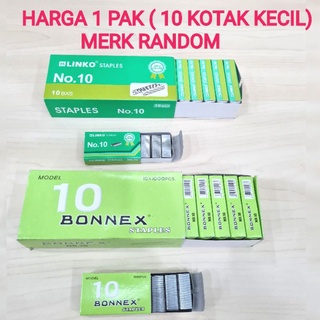 

Isi Staples BUL Kecil 10 Isi 10 Kotak