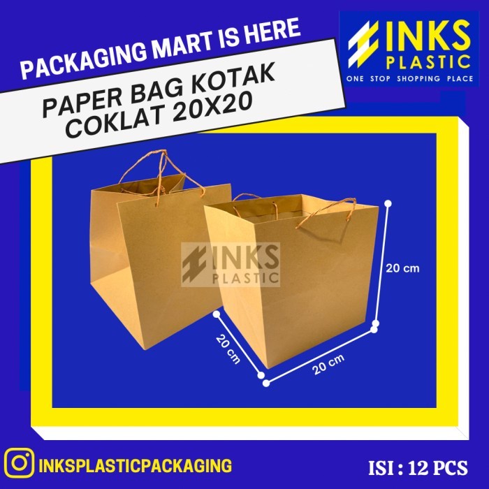 

Flashshow PAPER BAG KOTAK NO.20 ( 12 PCS )