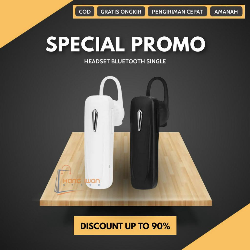 NEW DEALS Headset Bluetooth Merk Samsung Oppo Xiaomi Vivo Headset X-Live