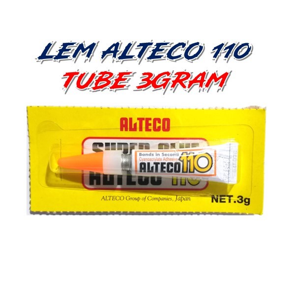 

lem alteco tube 3gr untuk lilit joran/tegek ( ct08 )