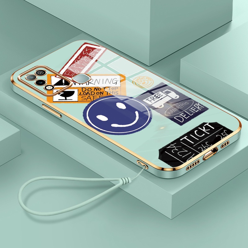 Casing Hp Untuk Infinix Hot 9 Play Hot 10 Play Hot 11 Play Case Casing pola Sederhana Kasing HP Kesi