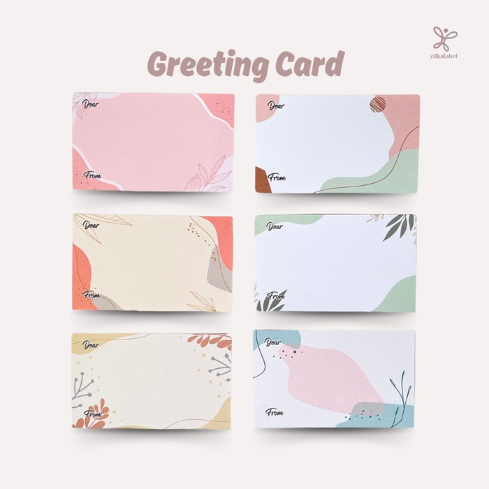 

KODE G [GREETING CARD] ADDITIONAL Kartu Ucapan Tambahan Custom Isi Tulisan Atau Kosongan/