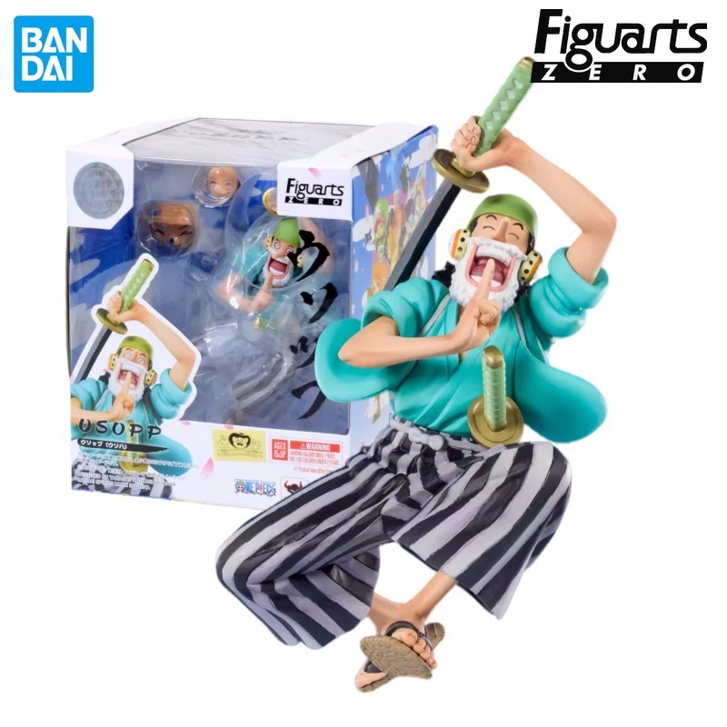 TAOCO Original Figuarts ZERO ONE PIECE Usopp Wano Country Usohachi Anime Figure Birthday Present Toy