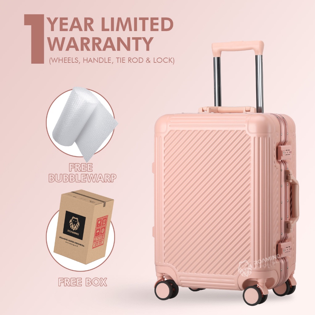 HOT PRODUCT [NEW ARRIVAL] Roaming Koper Kabin & Bagasi R017