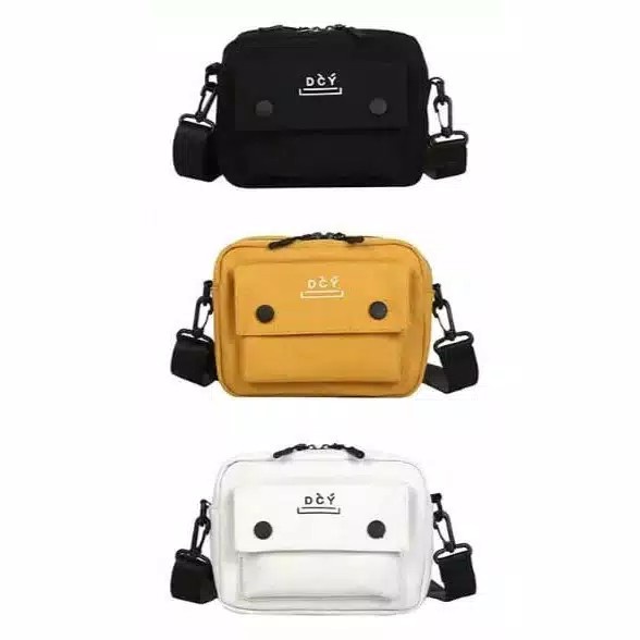 TERBARU DCY / TAS SELEMPANG 2 RUANG / SLING BAG