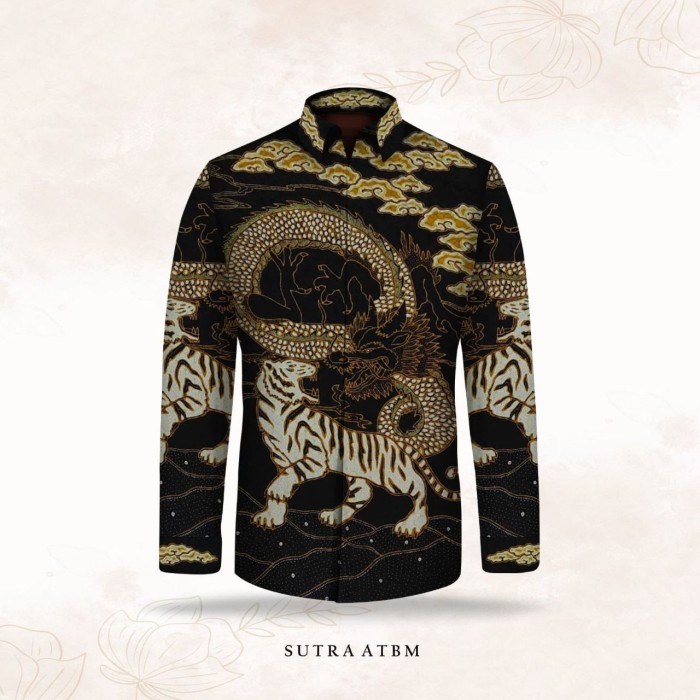 Kain Batik Tulis Sutra Atbm Asli Pekalongan - Am 34