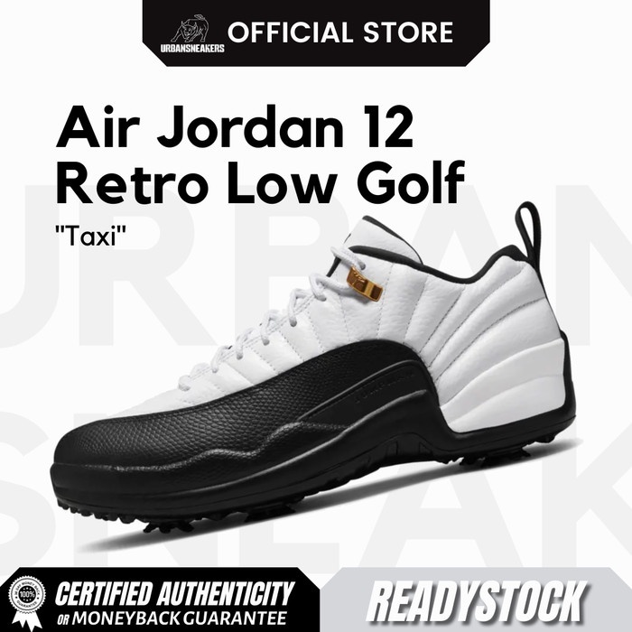 Nike Air Jordan 12 Low Golf Taxi Original Dh4120 100