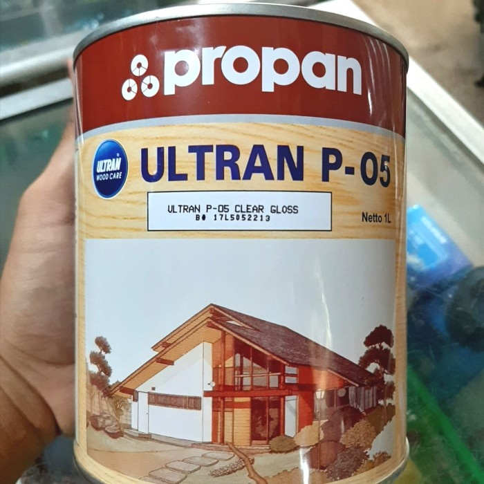 ULTRAN P-05 CLEAR GLOSS PLITUR / PELITUR PROPAN / POLITUR - CAT KAYU