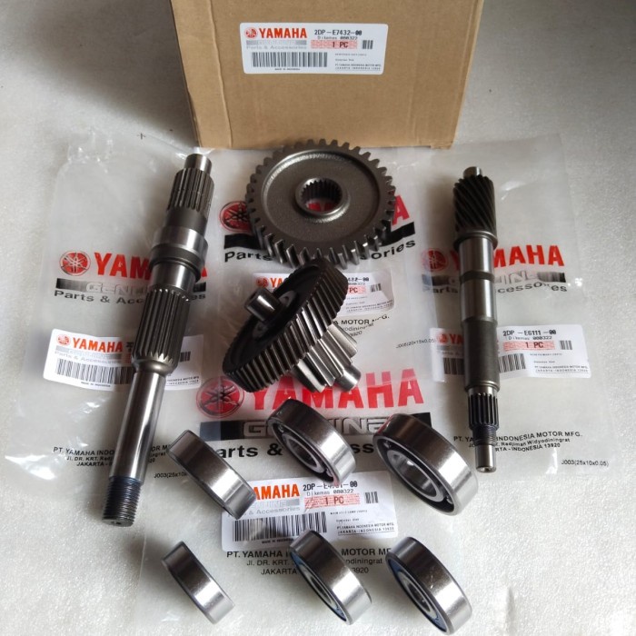 GIGI RASIO SET+BEARING GIGI RASIO NMAX OLD NMAX NEW ORI KODE-2DP