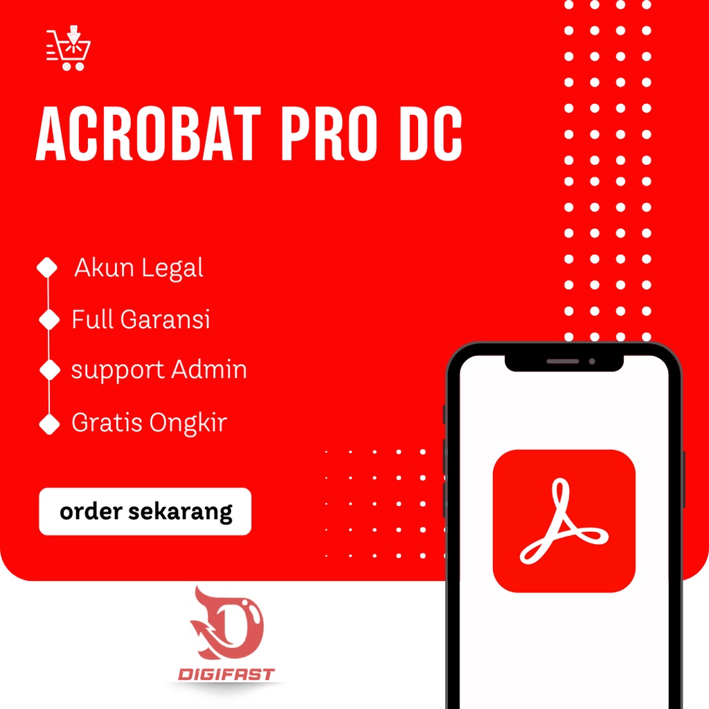 Acrobat Pro DC PDF Editor | Premium Lifetime | Win - Mac - Android