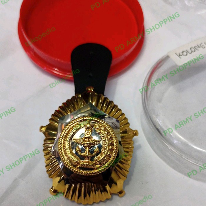 Tanda Jabatan Kolonel MABES TNI OVAL Kualitas Terbaik