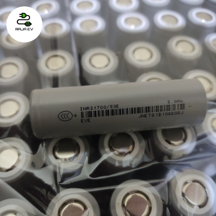 BATTERY BATERAI BATREI CELL 21700 EVE 3,7V 5000MAH 50E BARU ORIGINAL KODE 446