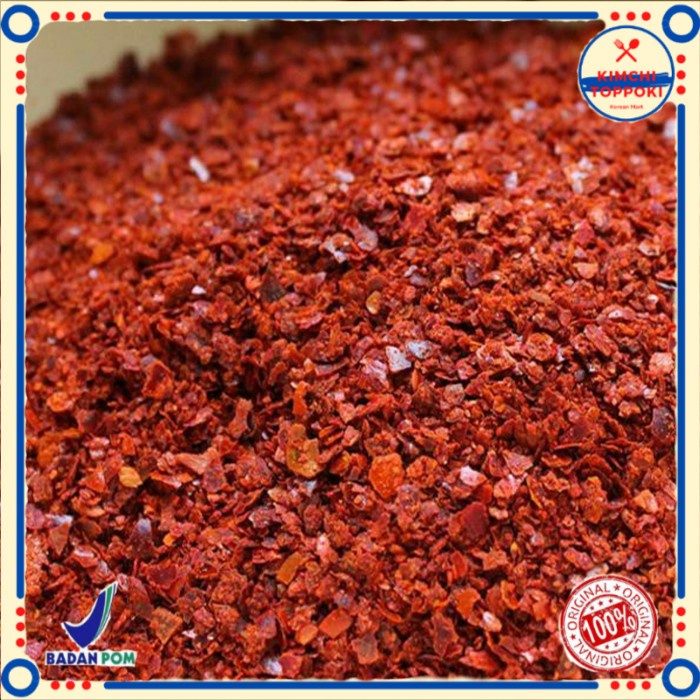 

Mugunghwa Goghugaru Bubuk Cabe Kasar / Kemasan Share 100 gram