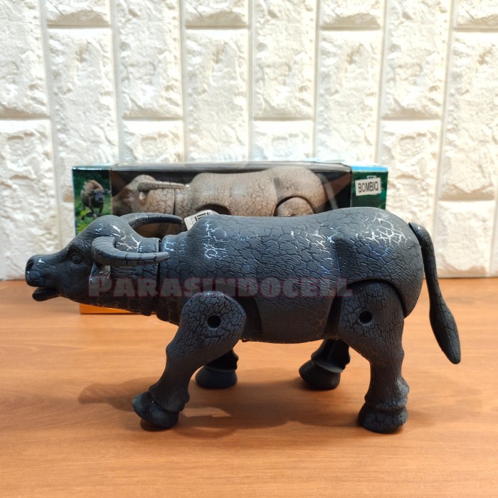 Mainan Kerbau Jalan dan Bersuara