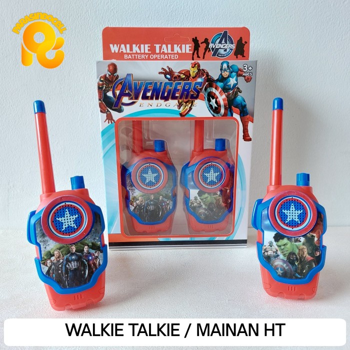 Mainan Walkie Talkie Avengers Mainan HT Anak