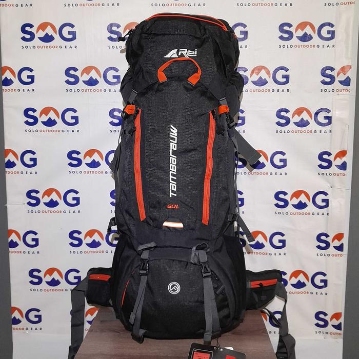 Tas Carrier Rei Arei Tambarauw 60L 100% rei arei