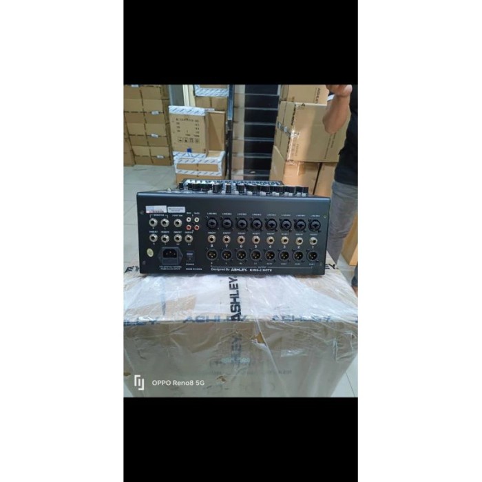 mixer ashley king 8 channel original