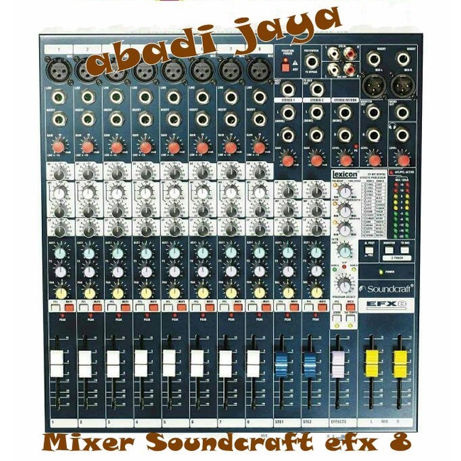 Mixer SOUNDCRAFT EFX 8 soundcraft efx8