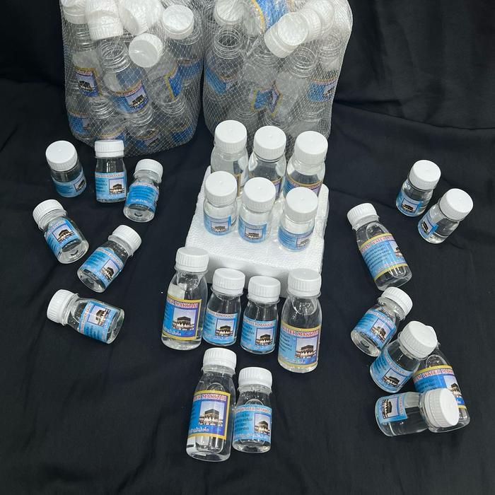 

Air Zam Zam Original Asli Dari Saudi Ukuran 60Ml Isi 30Pcs Water Botol Herbal