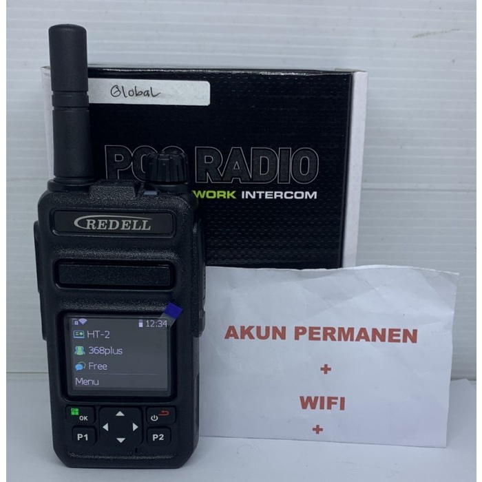 Ht Handy Talkie Poc Redell Ds-368 4G Bisa Jarak Jauh Sampai 10.000 Km