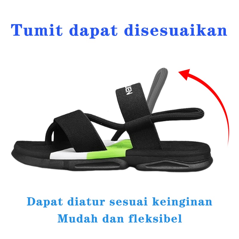 Tahan Lama Sandal Gunung Pria Sandal Pria Keren Sandal Cowok Sandal Tali Pria Sandal Cowok Terbaru