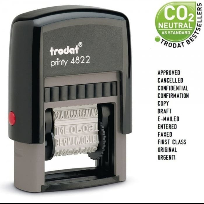 

Stempel Teks Approved Canceled Copy Trodat Printy 4822 Phrases Stamp