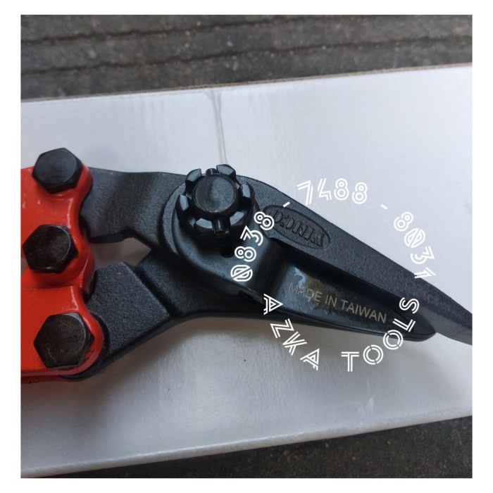 

Gunting Potong Besi Plat Band Eyzer Strapping Made in TAIWAN