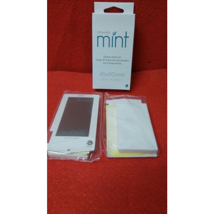 

Silhouette Mint Stamp Sheet Set 45x90mm